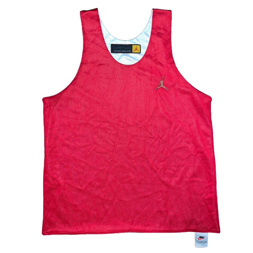 Vintage 90s Jordan Jumpman Reversible Basketball Jersey Streetwear Indie Sleaze